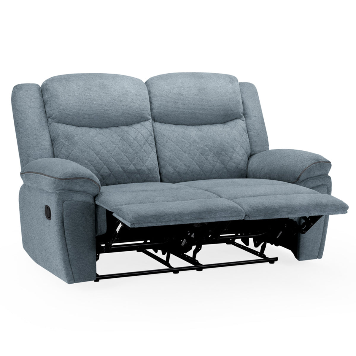 Fabric 2 Seater Sofa Recliner - Myra