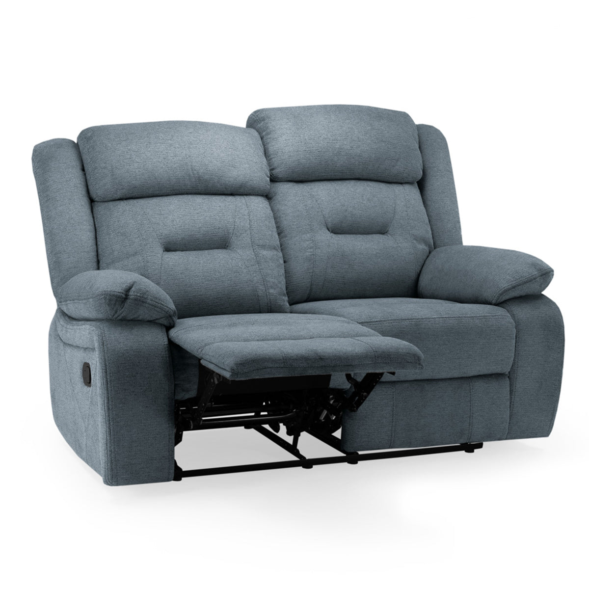 Fabric 2 Seater Sofa Recliner - Novie