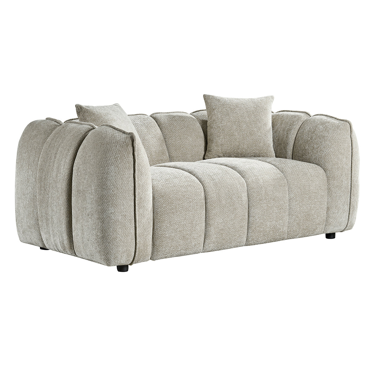 Fabric 2 Seater Sofa - Venice