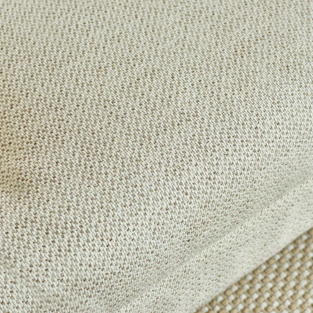 Fabric 2 Seater Sofa With Wooden Legs - Daisy