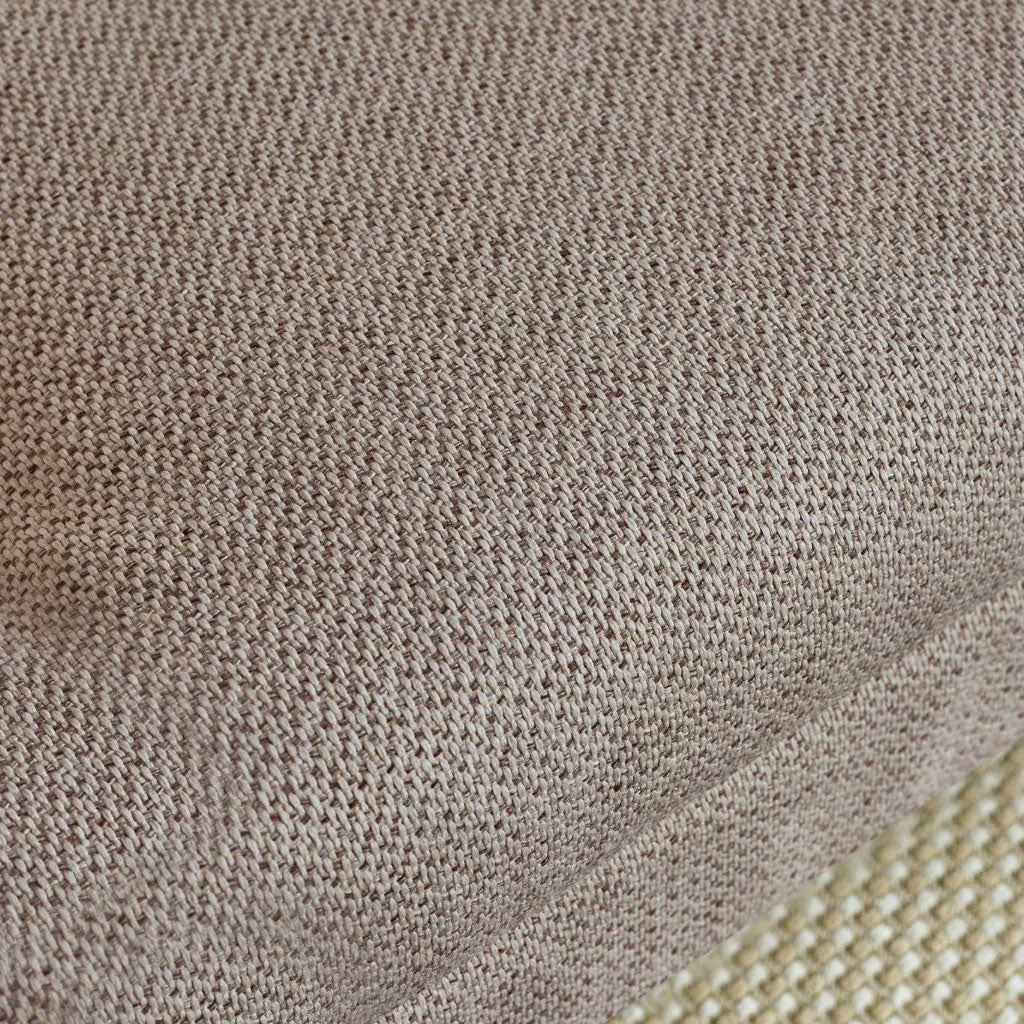 Fabric 2 Seater Sofa With Wooden Legs - Daisy