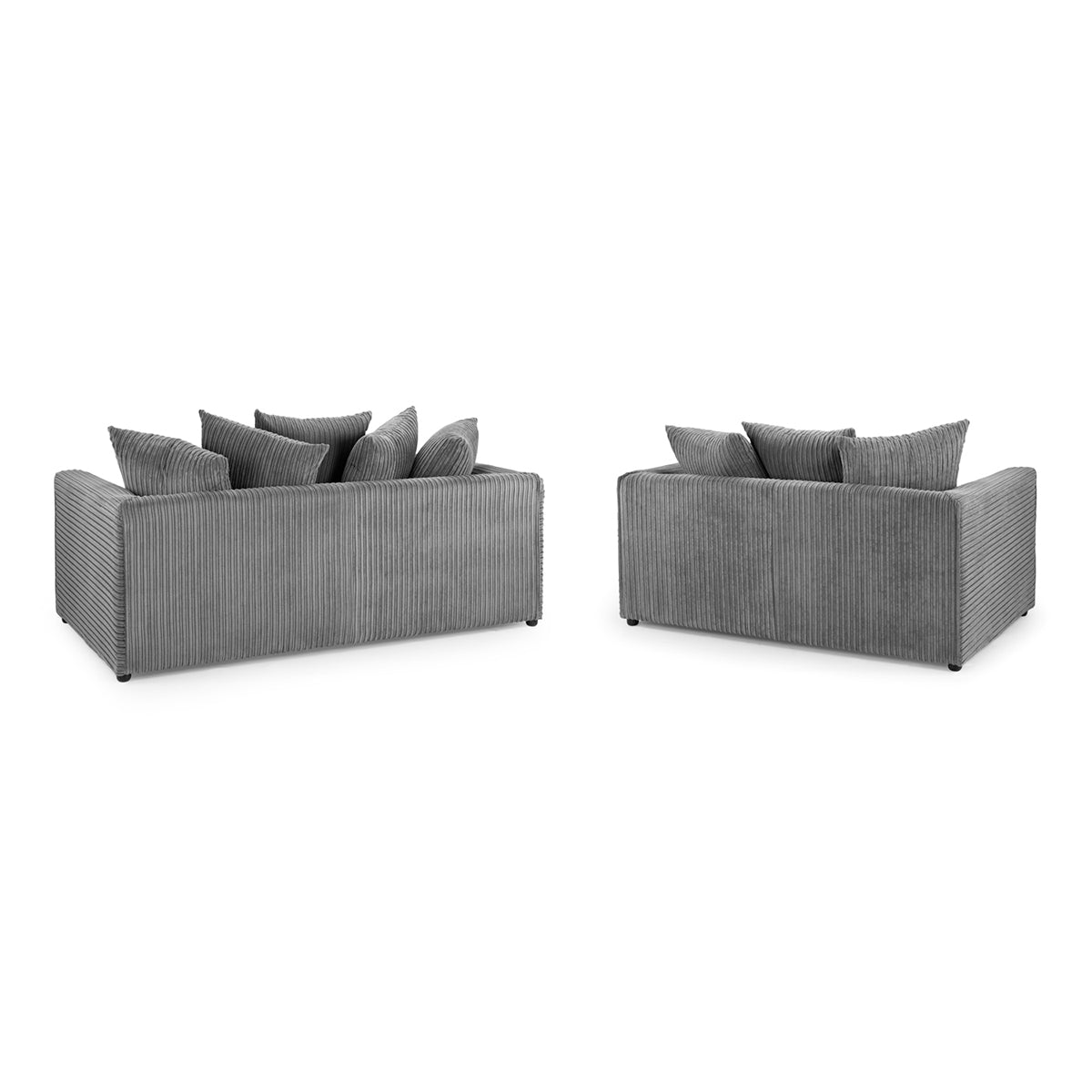 Fabric 3 + 2 Seater Sofa Set - Harley Jumbo