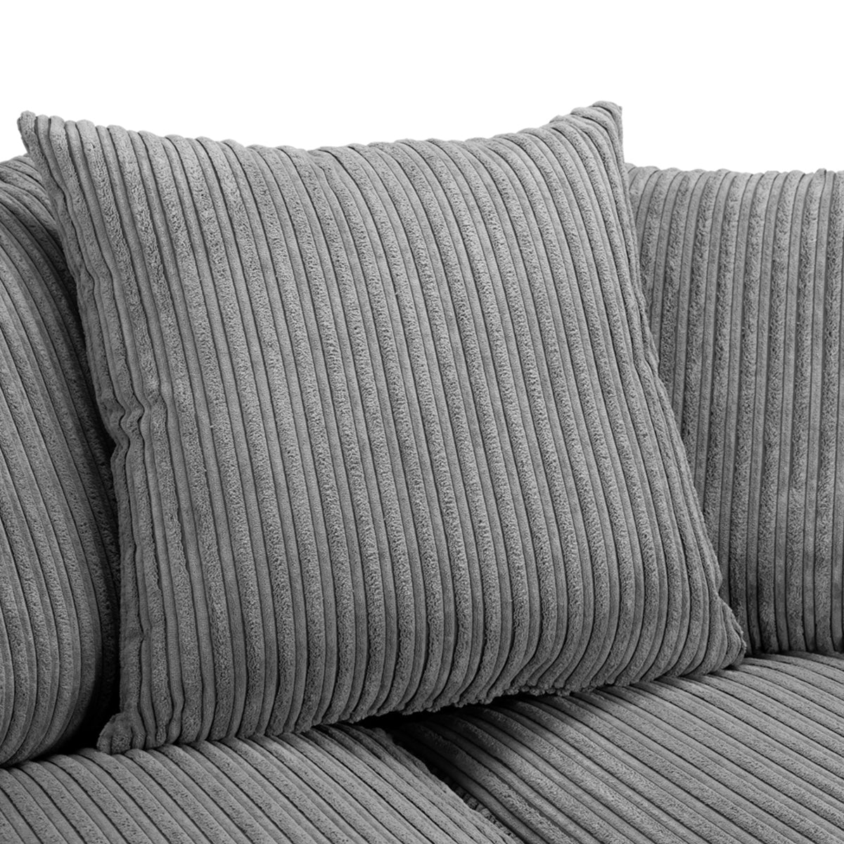 Fabric 3 + 2 Seater Sofa Set - Harley Jumbo