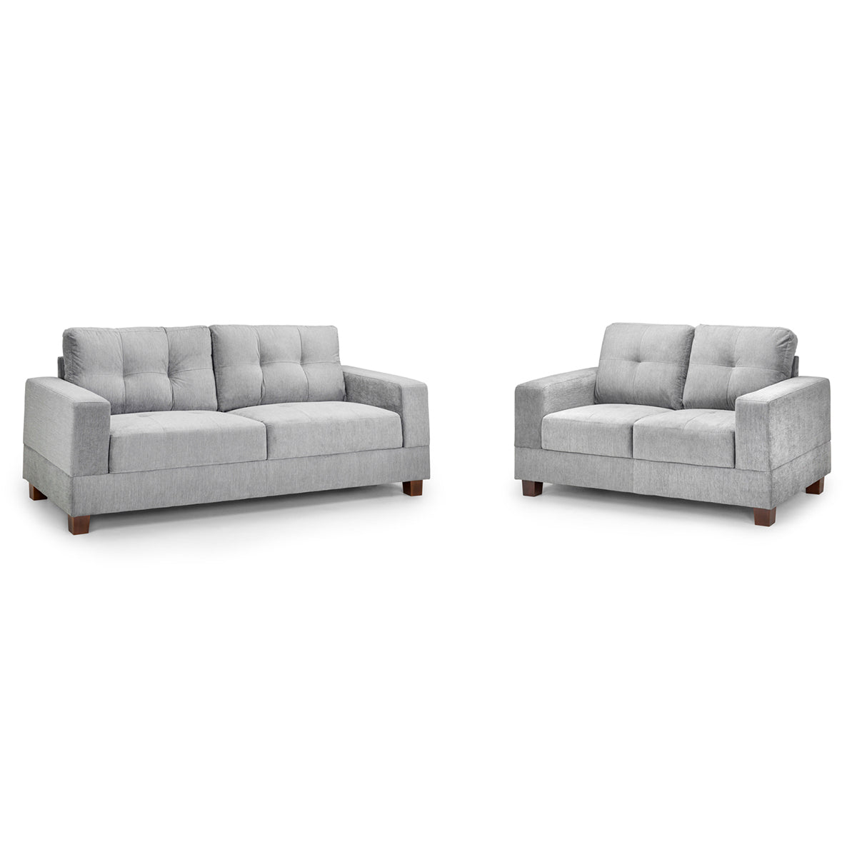 Fabric 3 + 2 Seater Sofa Set - Jerry