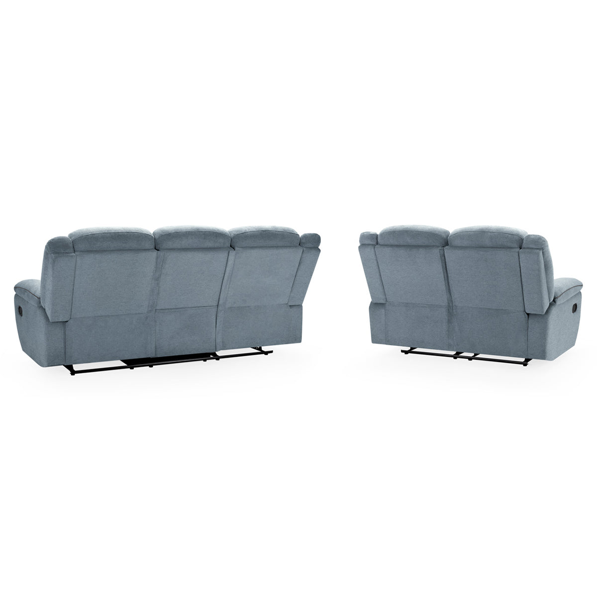 Fabric 3 + 2 Seater Sofa Set Recliner - Myra