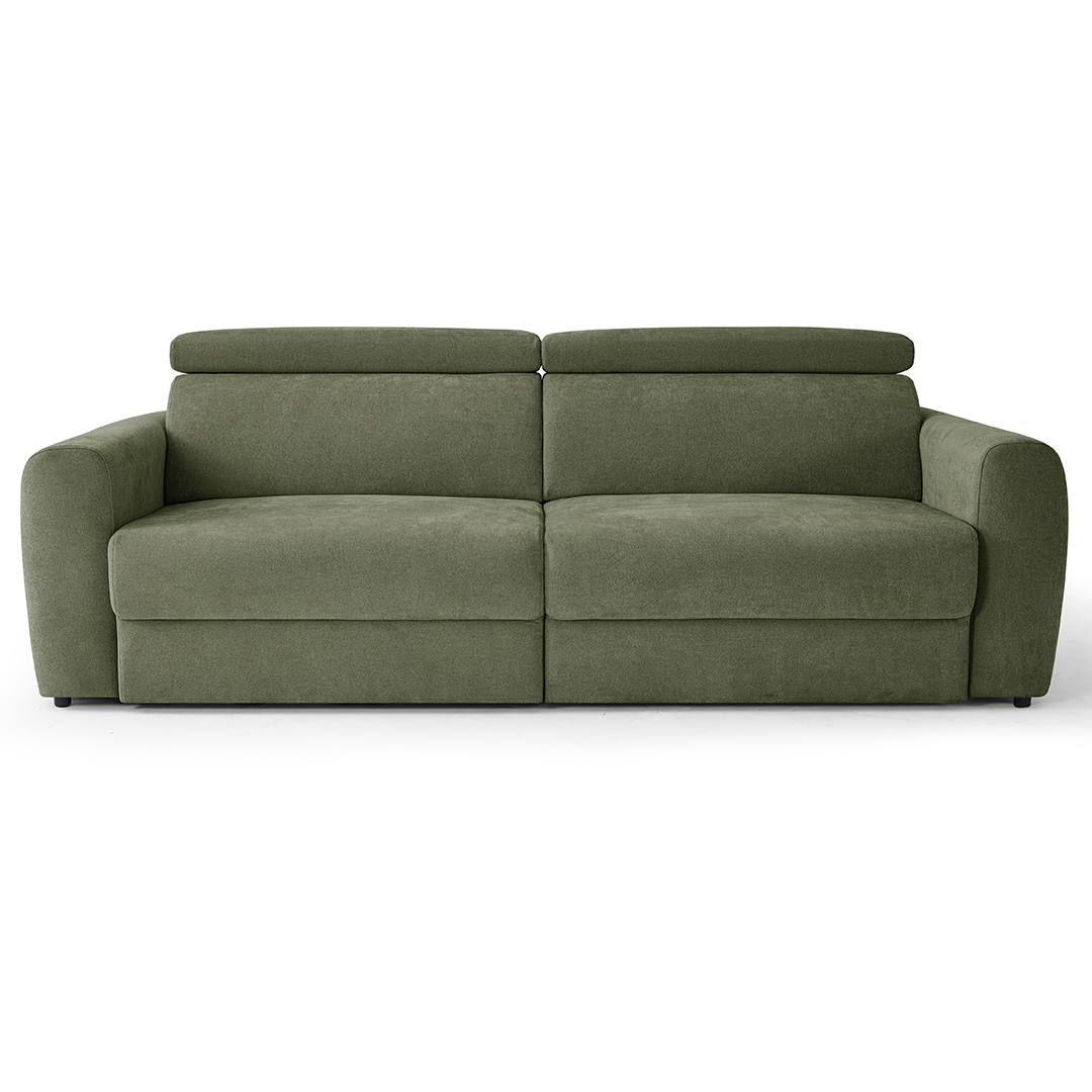 Fabric 3 Seater Sofa Bed Electric Recliner - Dakota