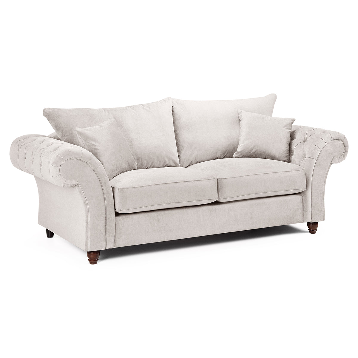 Fabric 3 Seater Sofa Fullback - Windsor