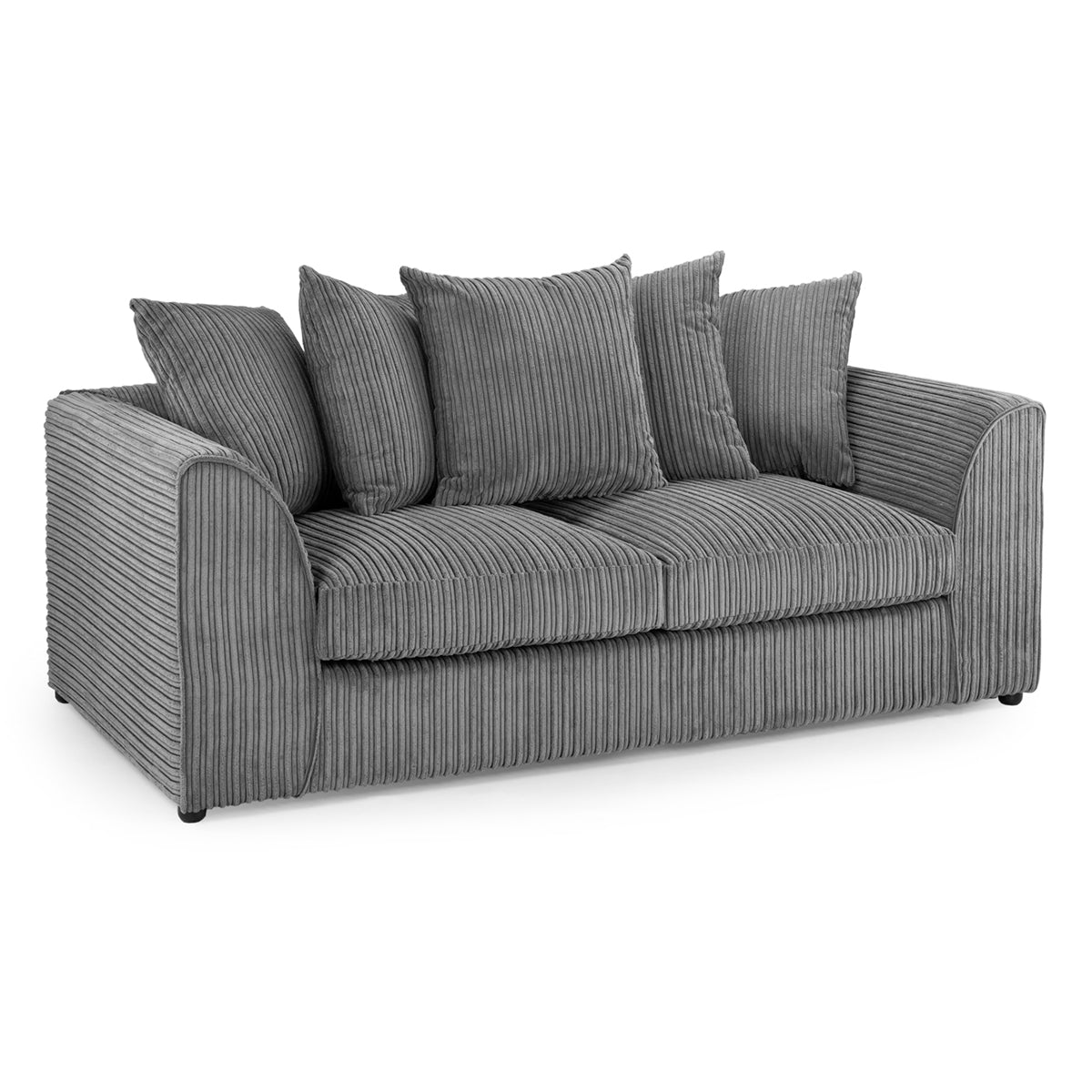 Fabric 3 Seater Sofa - Harley Jumbo