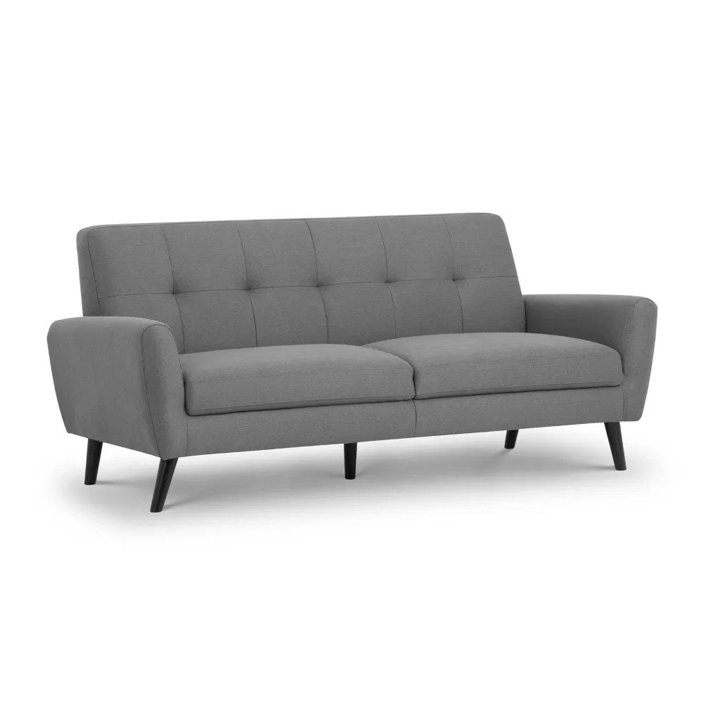 Fabric 3 Seater Sofa - Monza