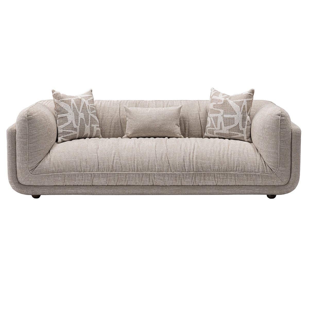 Fabric 3 Seater Sofa - Oxford