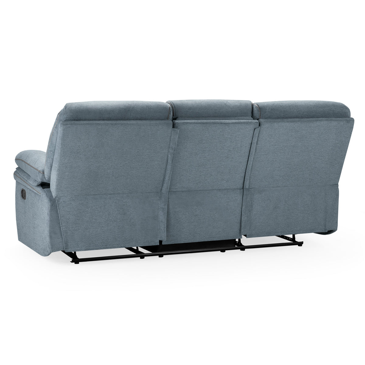 Fabric 3 Seater Sofa Recliner - Elio