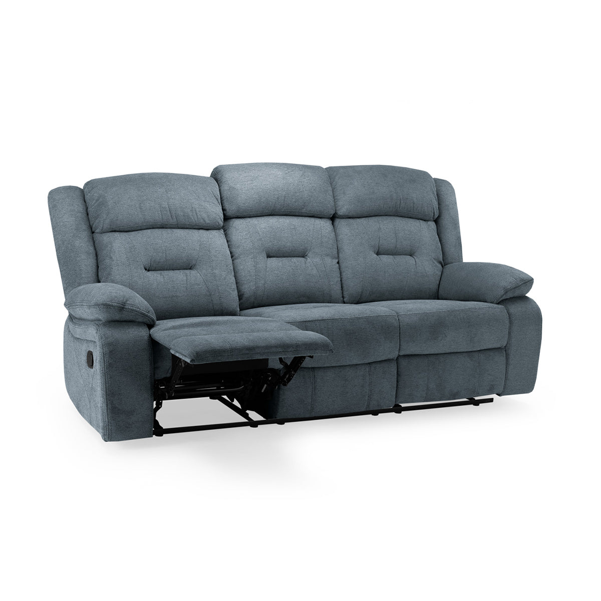 Fabric 3 Seater Sofa Recliner - Novie