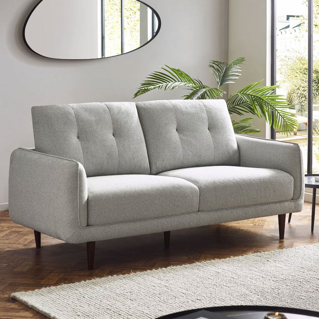Fabric 3 Seater Sofa - Remy