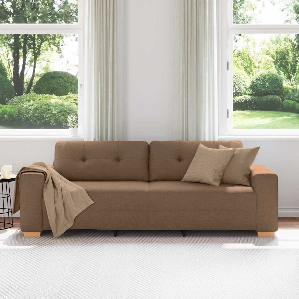 Fabric 3 Seater Sofa - Vantage Home