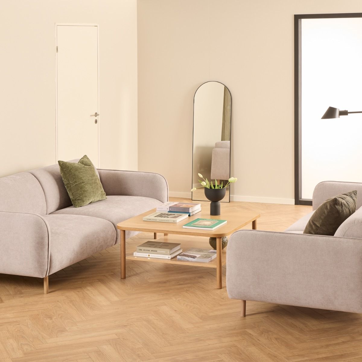 Fabric 3 Seater Sofa - Westham