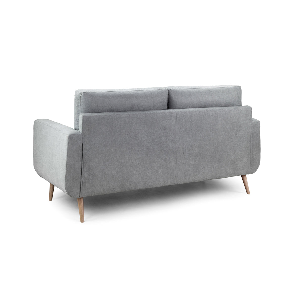 Fabric 3 Seater Sofa With Solid Wood Legs - Aurora