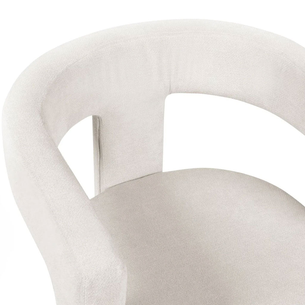 Fabric Accent Chair - Elara