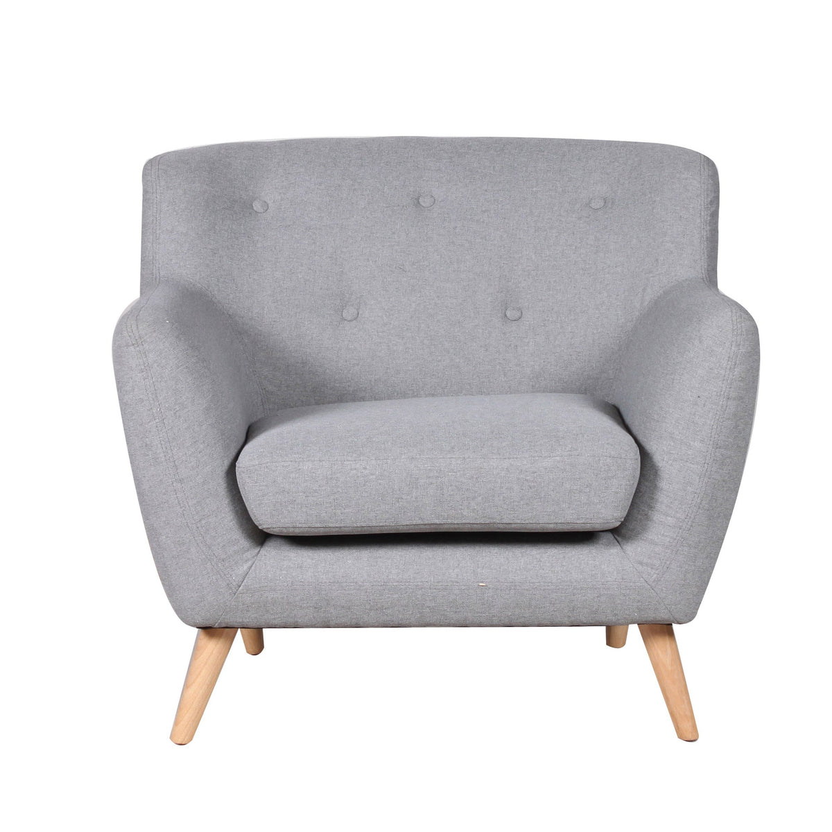 Fabric Armchair 86cm Wide - Kensington Home