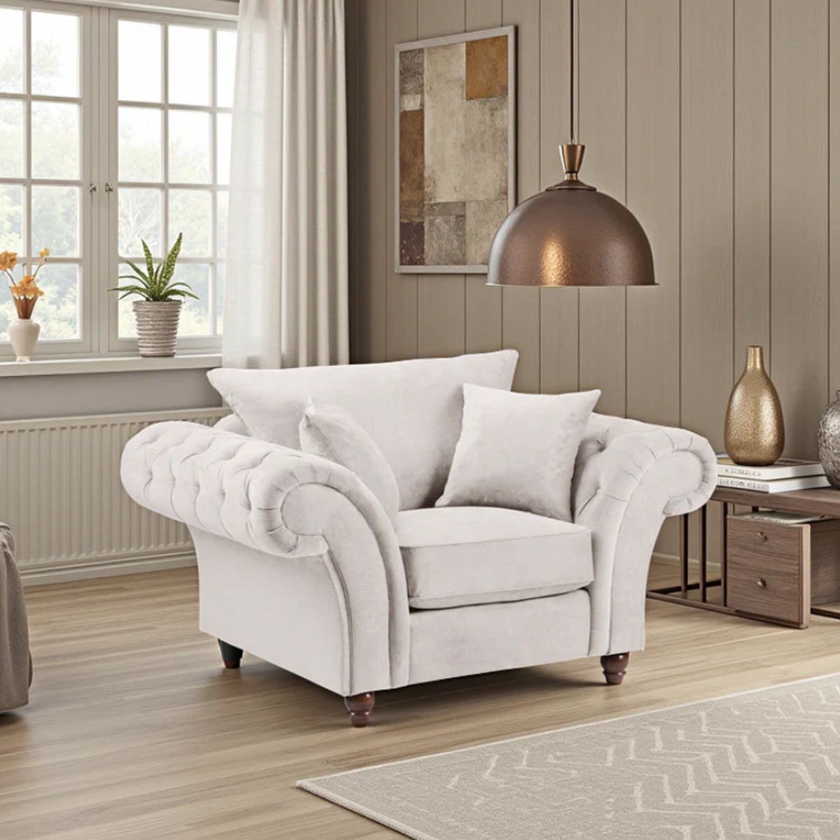 Fabric Armchair Fullback - Windsor