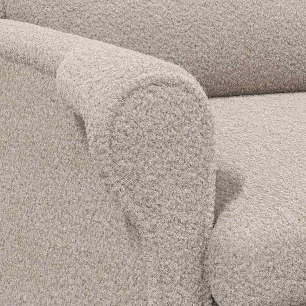 Fabric Armchair With Wooden Legs - Vantage Home