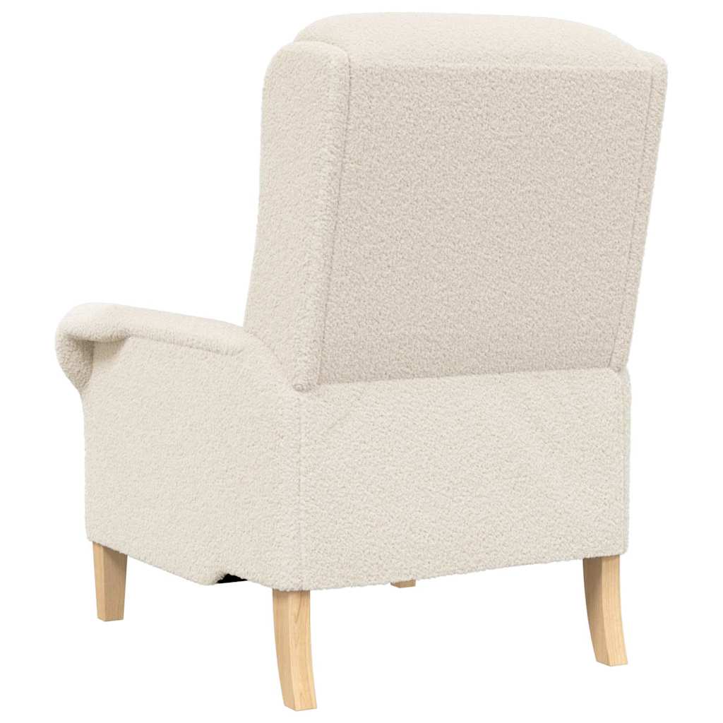 Fabric Armchair With Wooden Legs - Vantage Home