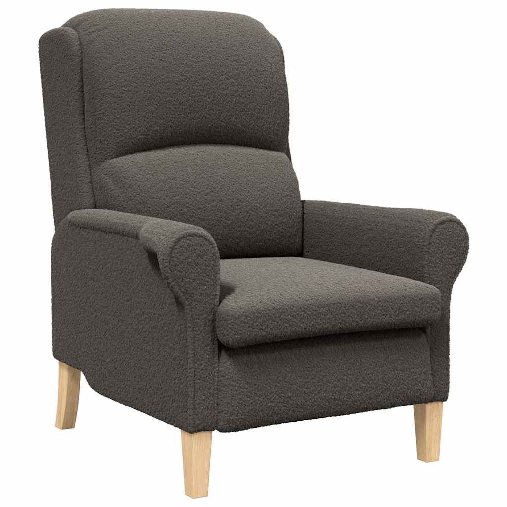 Fabric Armchair With Wooden Legs - Vantage Home