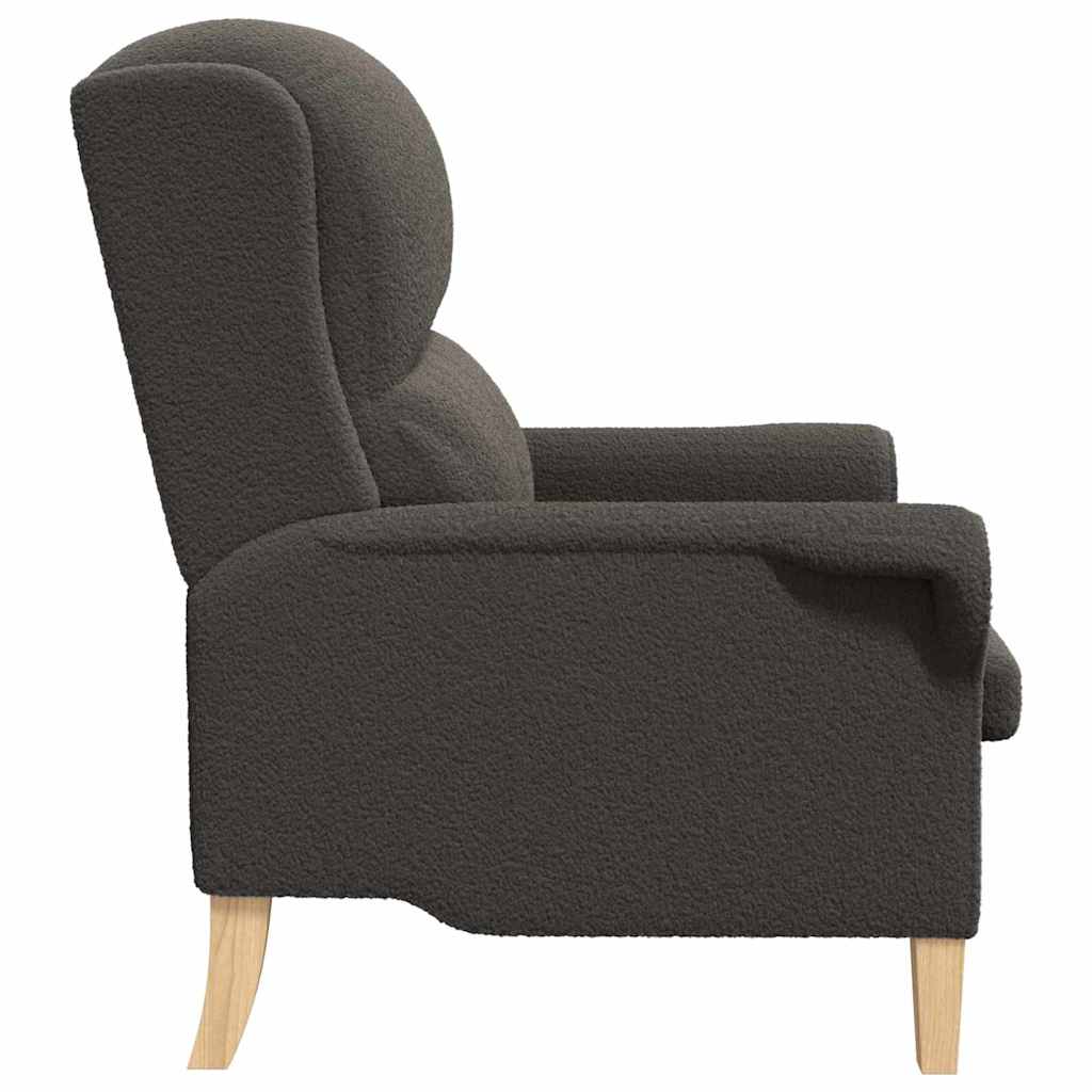 Fabric Armchair With Wooden Legs - Vantage Home