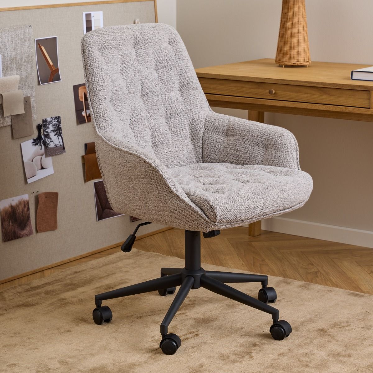 Fabric Home And Office Chair With Gas-Lift Function - Erik