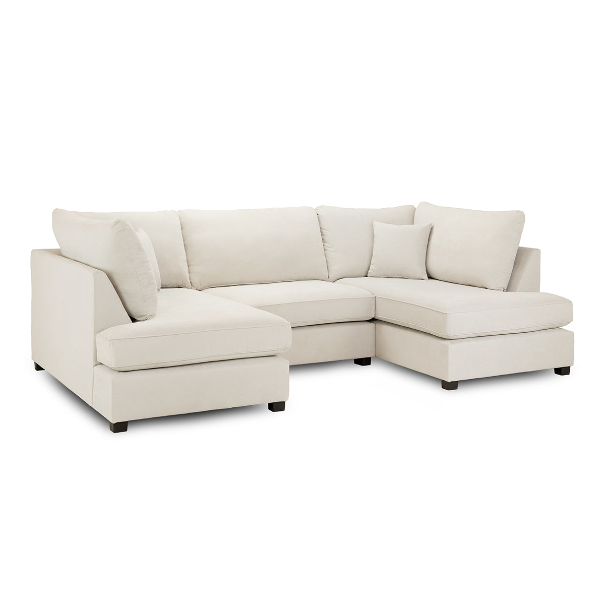 Fabric Corner Sofa in U Shape - Carnaby