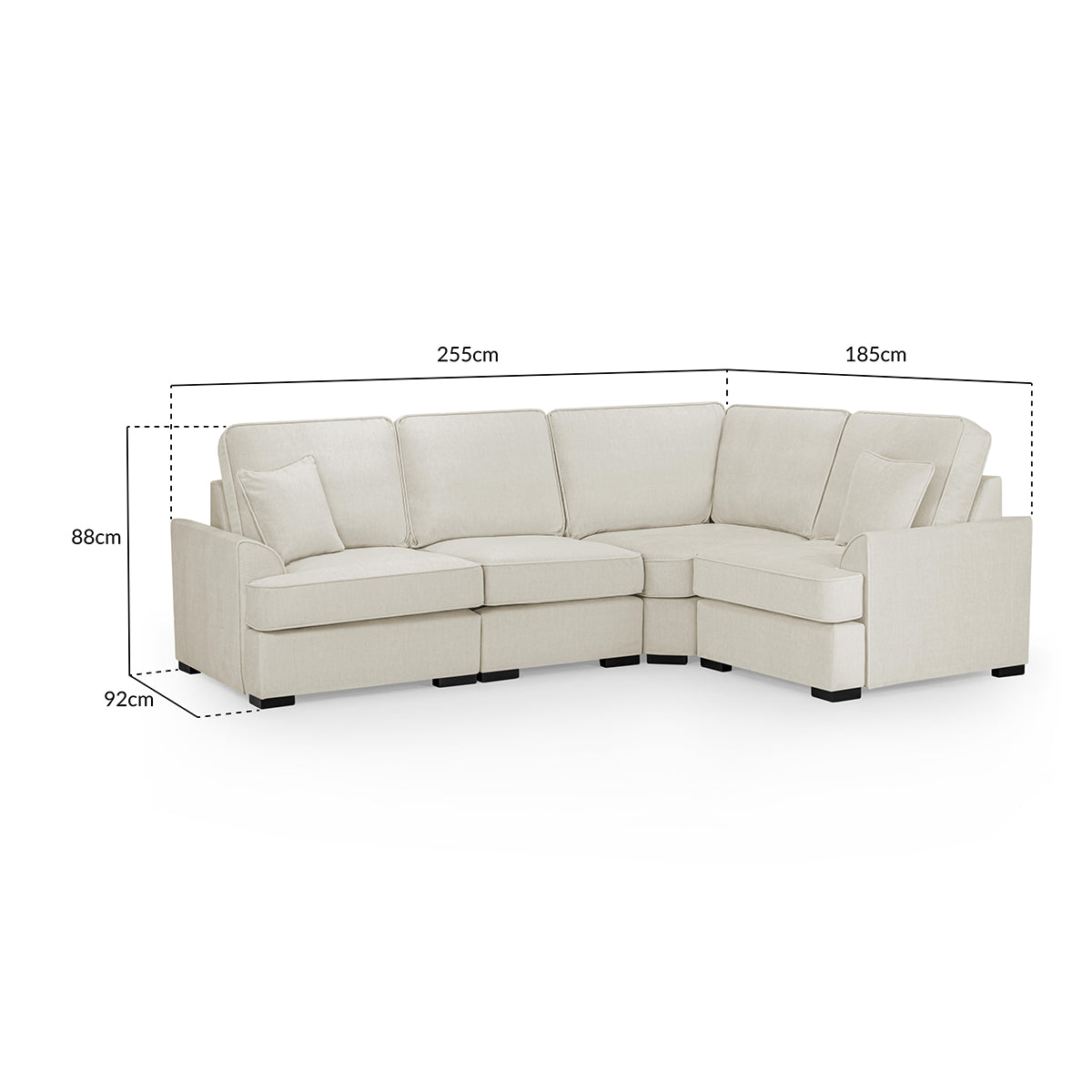 Fabric Corner Sofa Universal - Funk