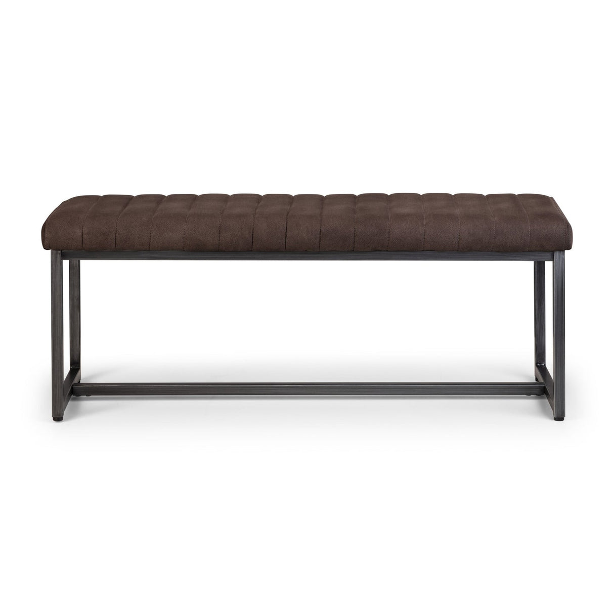 Fabric Dining Bench for 2 People Rectangular - Brooklyn