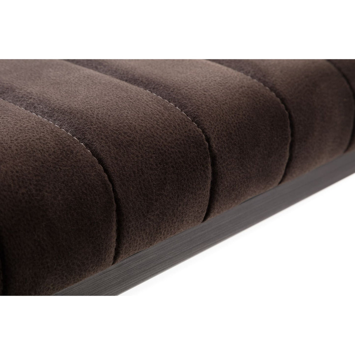 Fabric Dining Bench for 2 People Rectangular - Brooklyn