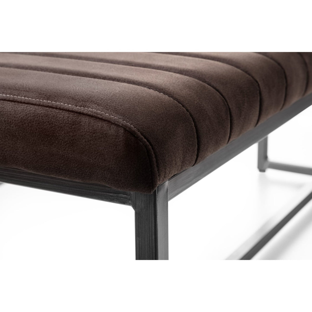 Fabric Dining Bench for 2 People Rectangular - Brooklyn