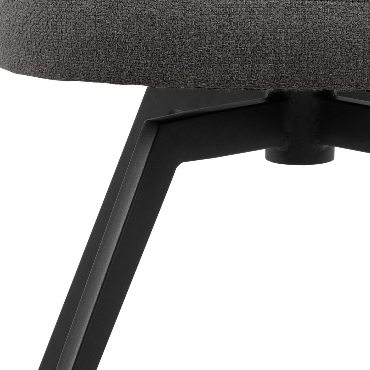 Fabric Dining Chair With Armrest And Swivel Function - Darlene