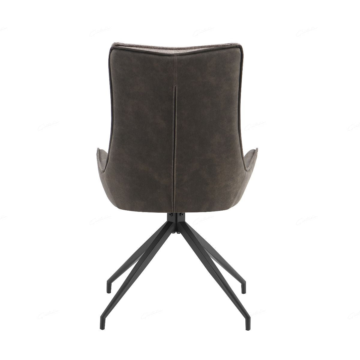 Fabric Dining Chair With Contrasting Fabric - Plush