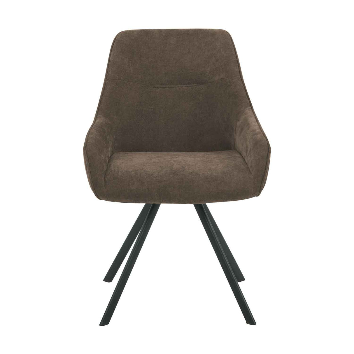 Fabric Dining Chairs 47cm Wide in Set Of 2 - Rennes