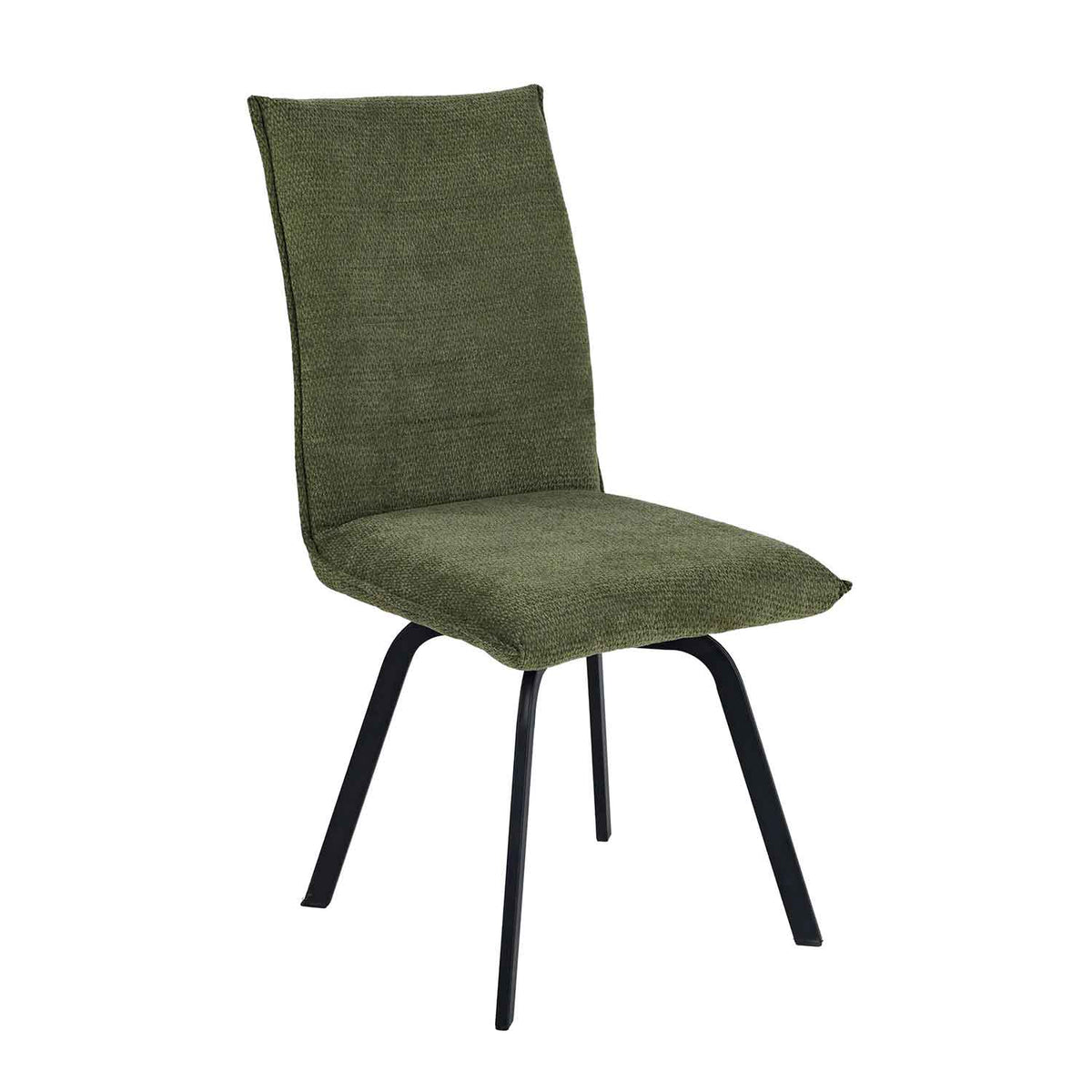 Fabric Dining Chairs 47cm Wide in Set Of 2 - Urbane