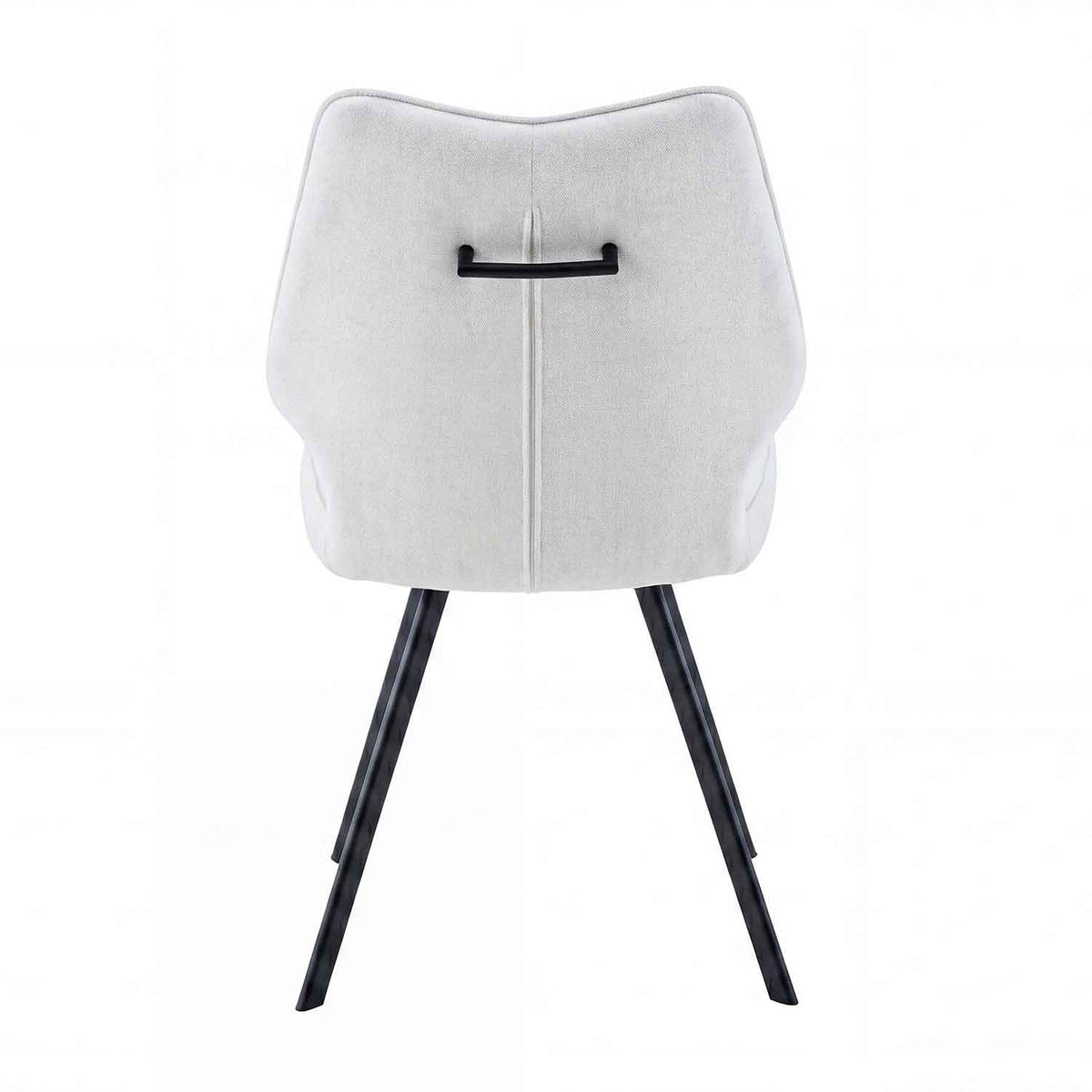 Fabric Dining Chairs 48cm Wide in Set Of 4 - Geneva