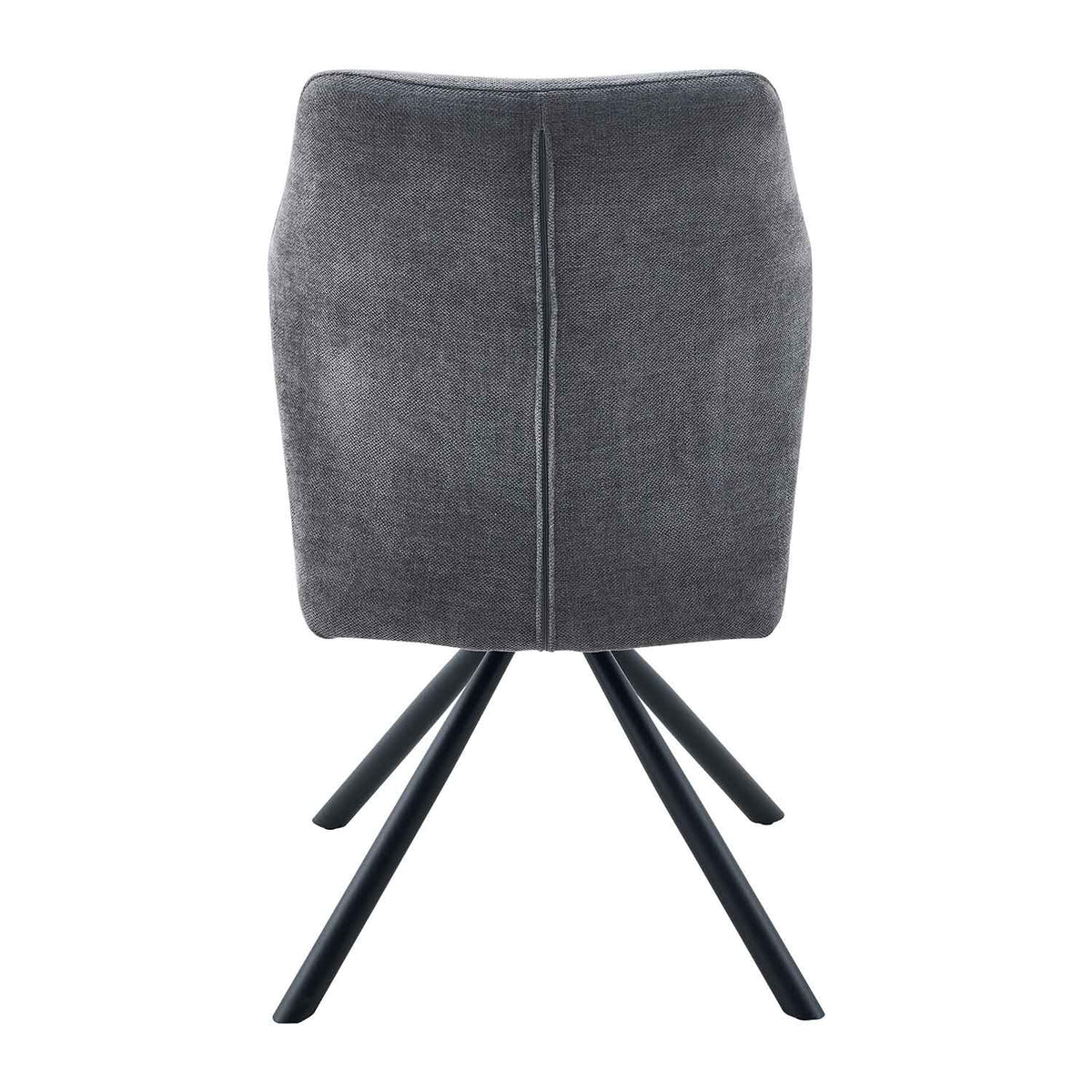 Fabric Dining Chairs 49cm Wide in Set Of 2 - Caen