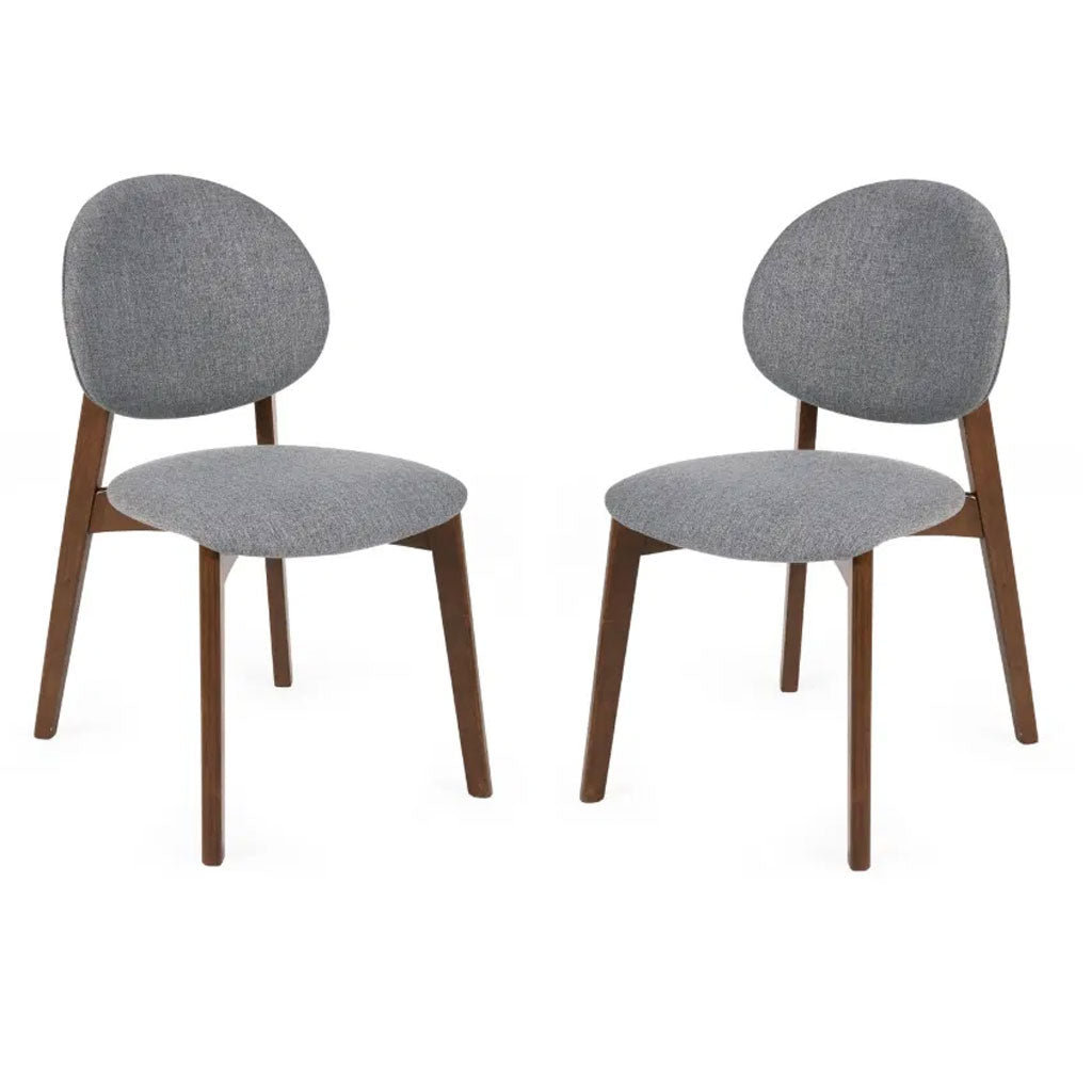 Fabric Dining Chairs in Set Of 2 - Artemis