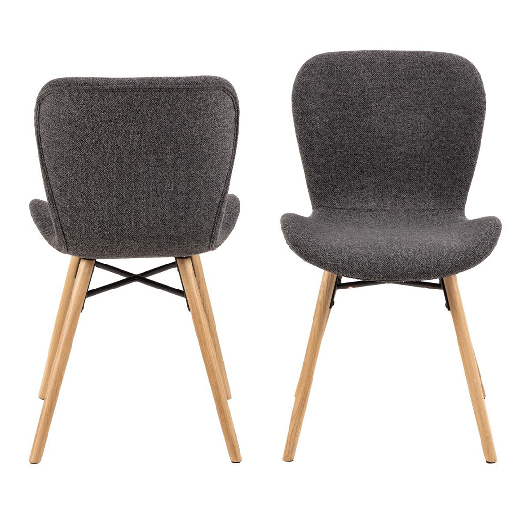 Fabric Dining Chairs in Set Of 2 - Batilda