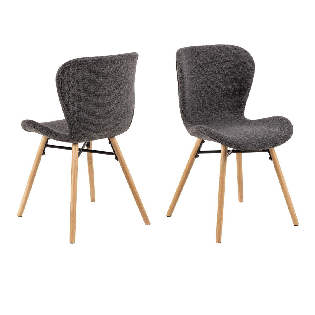 Fabric Dining Chairs in Set Of 2 - Batilda