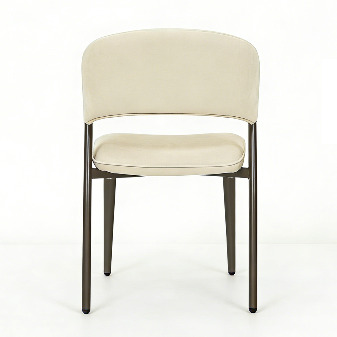 Fabric Dining Chairs in Set of 2 - Catello