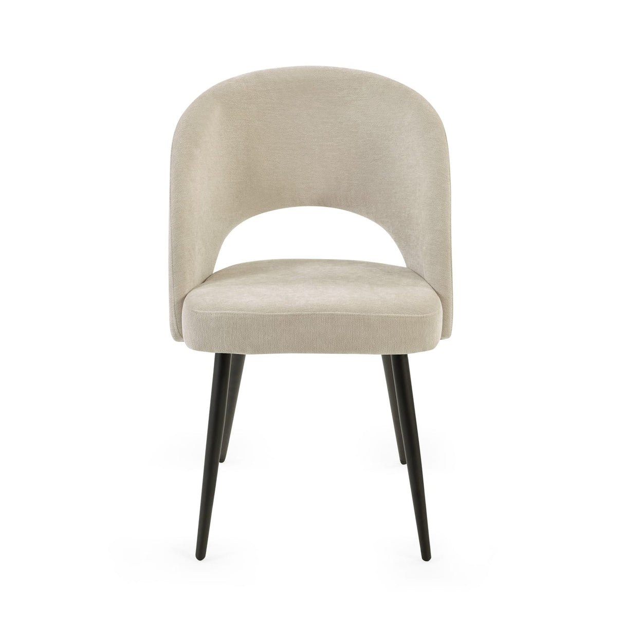 Fabric Dining Chairs in Set Of 2 - Ella