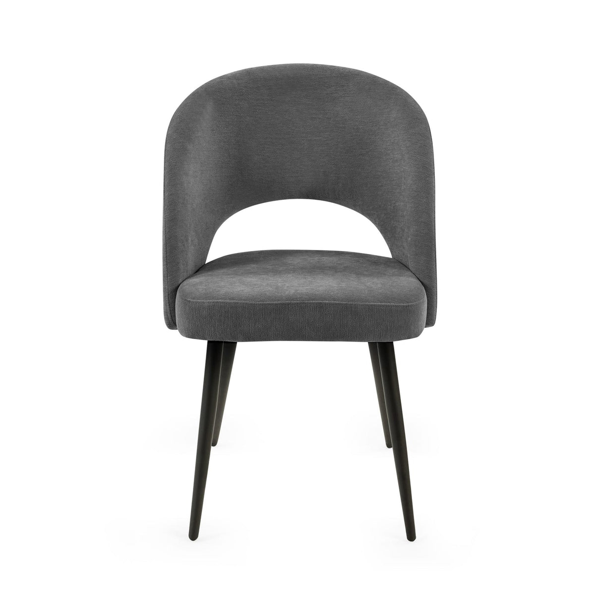 Fabric Dining Chairs in Set Of 2 - Ella