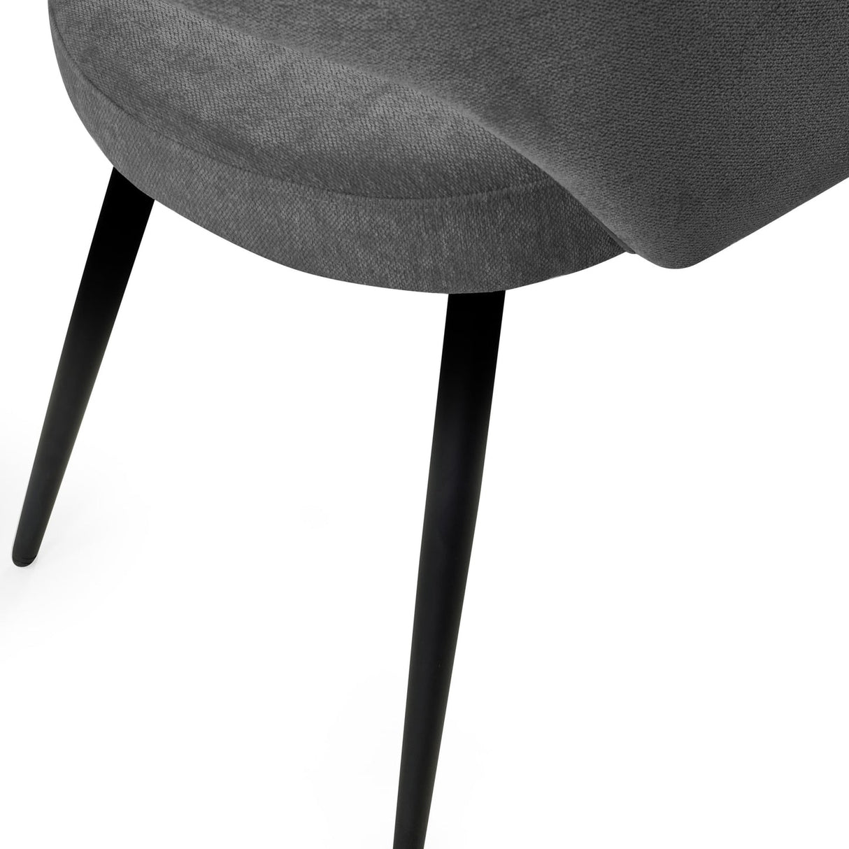 Fabric Dining Chairs in Set Of 2 - Ella