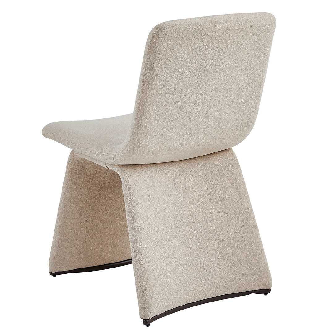 Fabric Dining Chairs in Set of 2 - Marsia