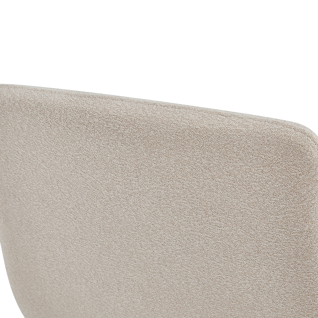 Fabric Dining Chairs in Set of 2 - Marsia