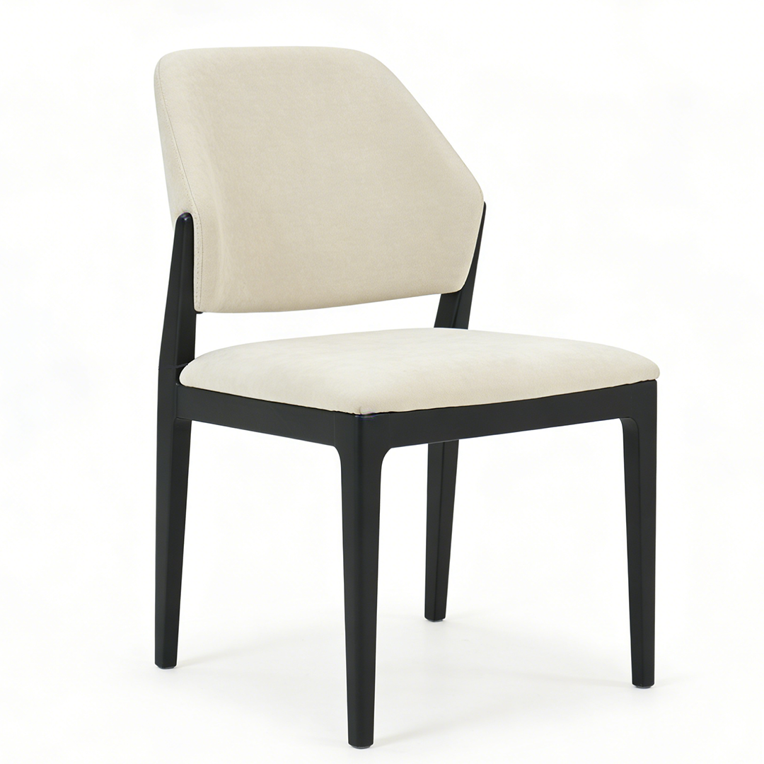 Fabric Dining Chairs in Set of 2 - Mira