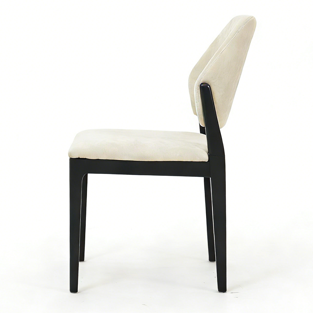 Fabric Dining Chairs in Set of 2 - Mira